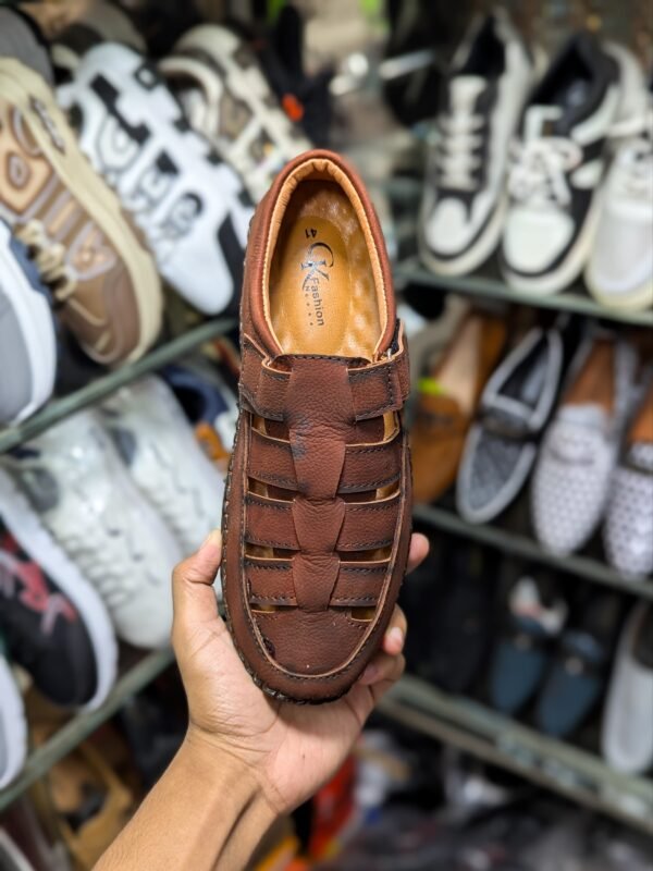 Leather Fisherman Sandal