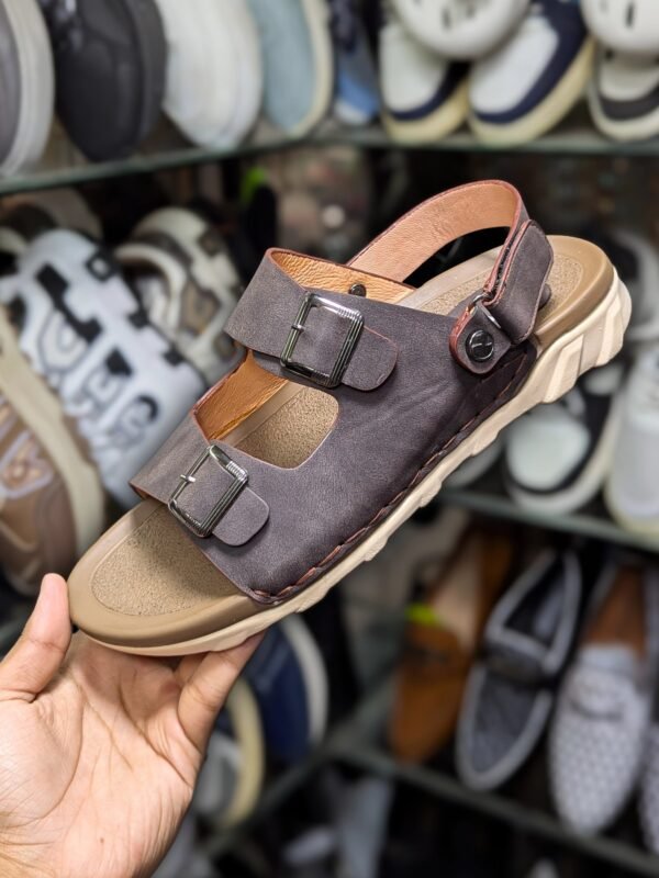 Open Toe Leather Sandal